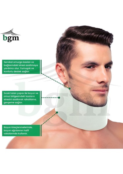 Medikal Sünger Boyunluk Yüksek Kalite Sponge Boyunluk Boyun Düzleşmesi