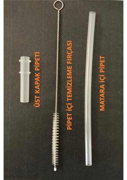 Yedek Pipet Takımı ve Pipet Temizleme Fırçası 1 Set (3 Parça) -Kapak Hariçtir--- fiyatları