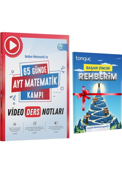 65 Günde Ayt Matematik Video Ders Notları Başarı Zinciri Rehberim Hediyeli