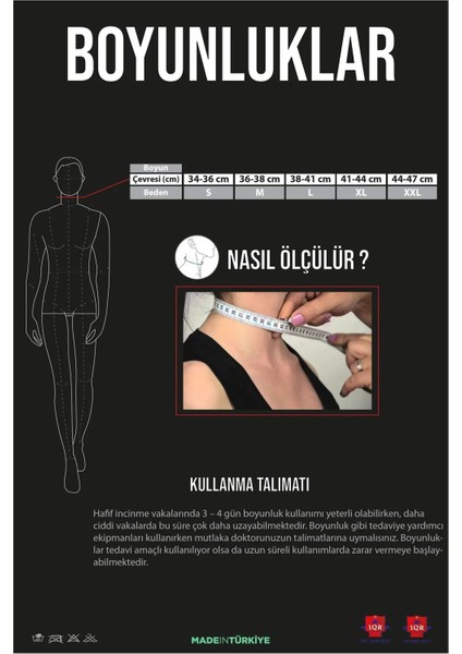 Supportline Servikal Çeneliksiz Boyunluk - Boyun ve Omurga Desteği