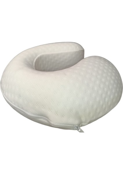 Ortopedik Visco Seyahat Yastığı Boyun Yastığı W1208 Gm Yolculuk Destek Yastığı
