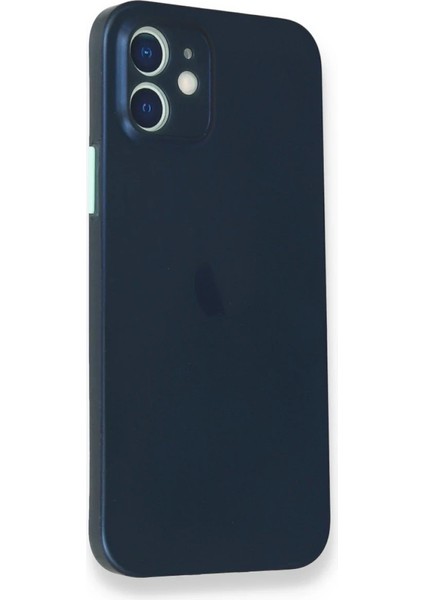 Iphone 12 Mini Kılıf Pp Ultra Ince Kapak - Mavi Inslm