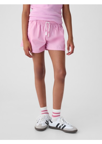 Kız Çocuk Pembe Pull-On Washwell™ Şort