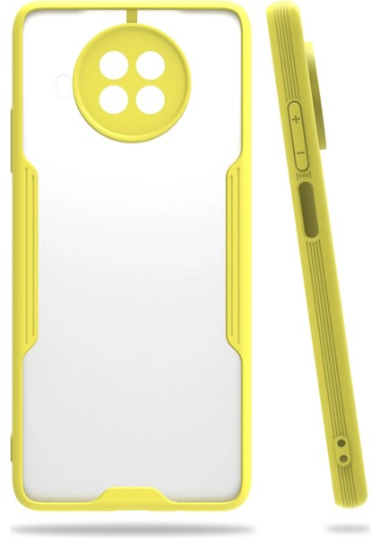 Xiaomi Mi 10T Lite Kılıf Platin Silikon - Sarı Inslm