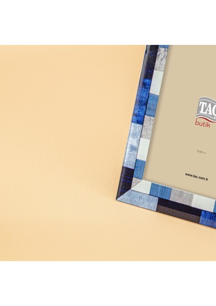 Taç Butik Bodrum Çerçeve Mavi
