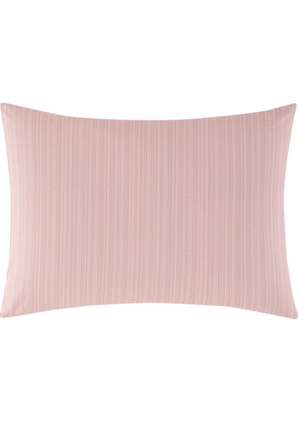 Taç Butik Soleıl Pamuk Yastık Kılıfı Pudra