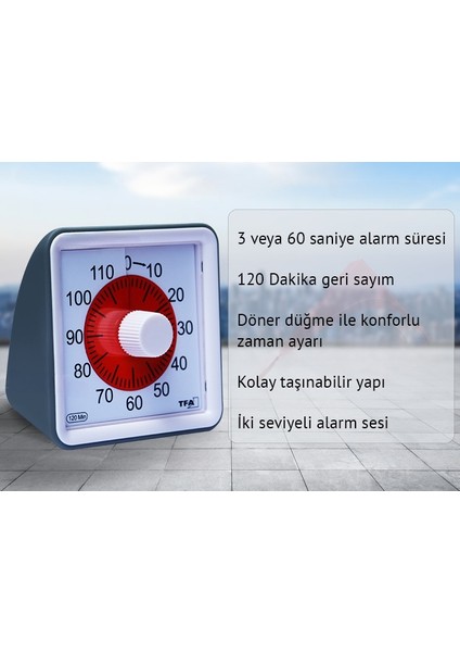 Tfa 38.2043.10 Analog Zamanlayıcı