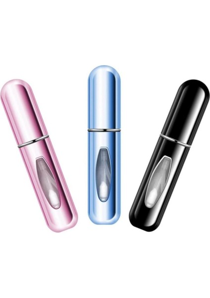 Parfüm Şişesi Çanta İçi Mini Doldurulabilir Seyahat Cep Yedek Parfüm Şişesi 5 ml