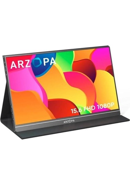 15.6" IPS S1 60Hz Usb-C/mhdmı Multimedya Taşınabilir Monitör (1920 x 1080)