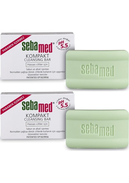 Sabun Kompakt Hassas Cilt 100 gr (2 Li Set)