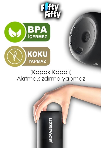 350 ml Pipetsiz Softtouch Tritan Çocuk Su Matarası -FF350MLUZS indirimleri