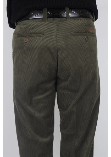 Fistan Store Erkek Klasik Kesim Yandan Cepli Boru Paça Kışlık Kadife Pantolon indirimleri