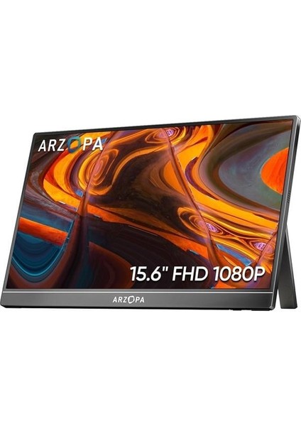 15.6" IPS A1 60Hz Usb-C/mhdmı Taşınabilir Monitör (1920 x 1080)
