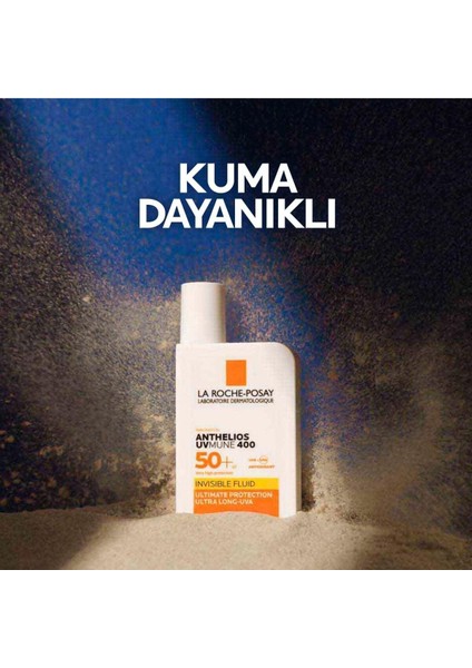 Anthelios Uvmune 400 Fluid Invisible SPF50+ Suya Dayanıklı Güneş Kremi 50 Ml1.6fl.oz/