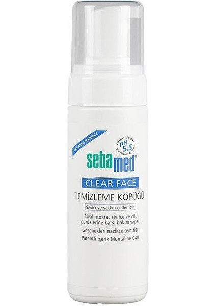 Sebamed Clear Face Yüz Temizleme Köpüğü 150ML