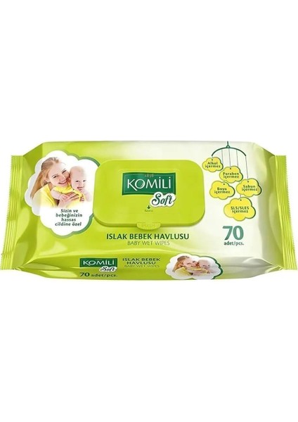 Soft Islak Bebek Havlusu Mendil 16 Paket 1120 Yaprak Kapaklı indirimleri