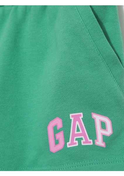 Kız Çocuk Yeşil Gap Logo Pull-On Şort modelleri