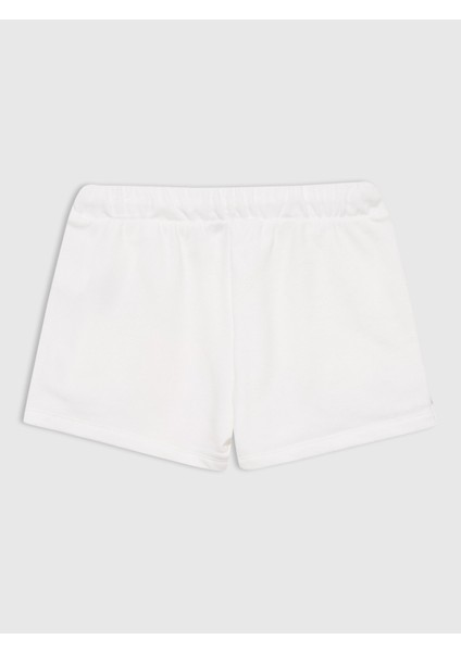 Kız Çocuk Beyaz Gap Logo Pull-On Şort fiyatları