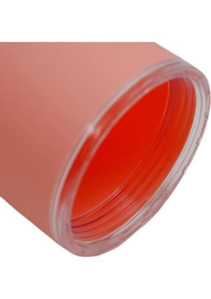 Çift Katmanlı Pipetli Sızdırmaz Kapak Bardak Matara 480 ml Pembe indirimleri
