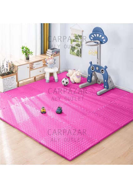 16 Lı Set Eva Tatami Minder Mat Spor Oyun Egzersiz Yoga Minder Matı 50X50 13MM