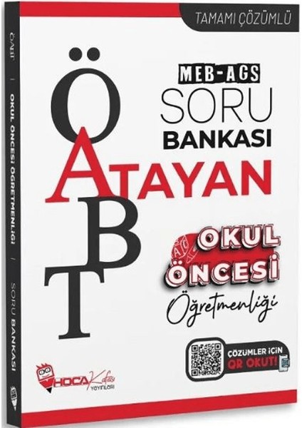 Öabt Meb - Ags Okul Öncesi Öğretmenliği Atayan Soru Bankası Çözümlü