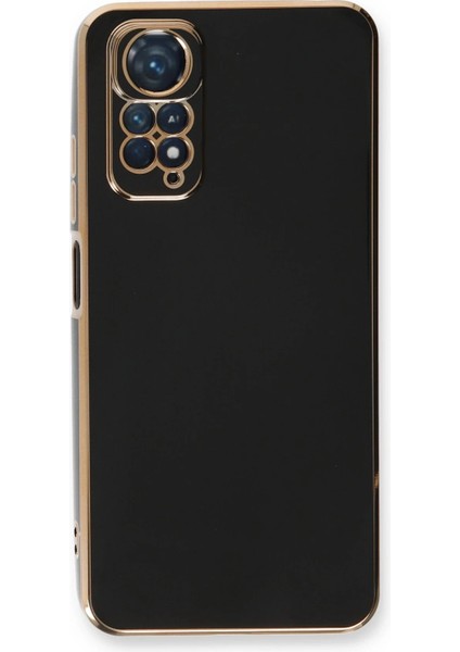 Xiaomi Redmi Note 11 Kılıf Volet Silikon - Siyah Inslm