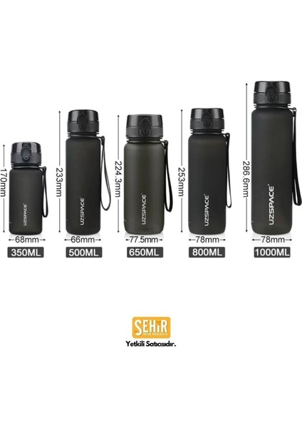 650ML Yeni Koleksiyon Serisi Soft Touch Tritan Su Matarası