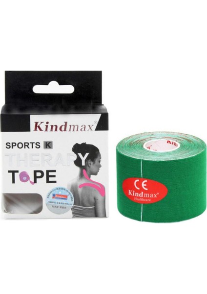 Sporcu Bandı Kinesio Tape Yeşil Renk
