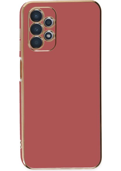 Samsung Galaxy A13 4g Kılıf Volet Silikon - Kırmızı Inslm