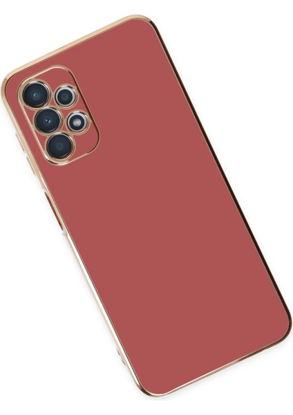Samsung Galaxy A13 4g Kılıf Volet Silikon - Kırmızı Inslm