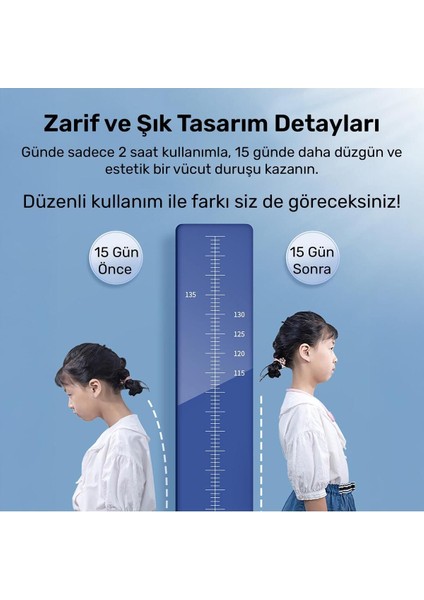 Şarjlı Titreşimli Otomatik Hatırlatıcı ve Duruş Düzeltici, Ergonomik ve Akıllı Tasarım indirimleri