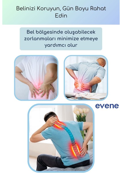 Bel Korsesi Mavi Manyetik Göbek Korsesi