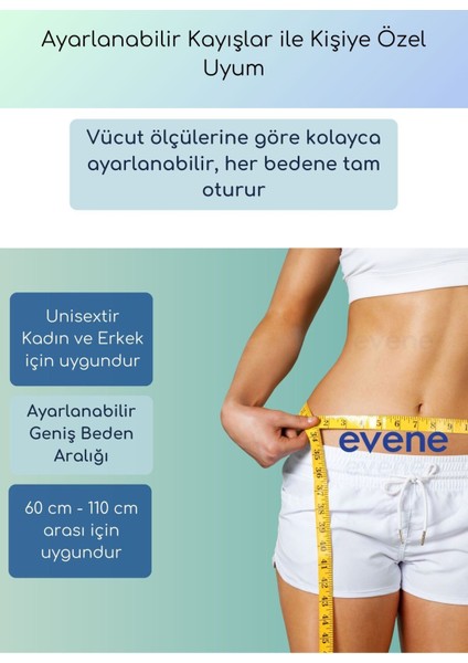 Bel Korsesi Mavi Manyetik Göbek Korsesi