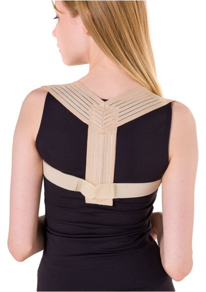 Dik Durus Korsesi Omuz Misina Ipli Çelik Balen Bel Korsesi Önleyici Korse