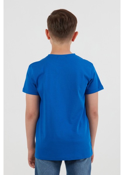 %100 Pamuk New York Baskılı Erkek Çocuk Tişört modelleri