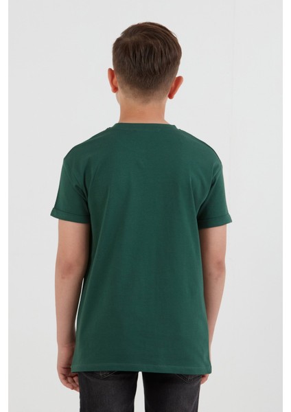 %100 Pamuk Baskılı Erkek Çocuk Tişört fırsatları