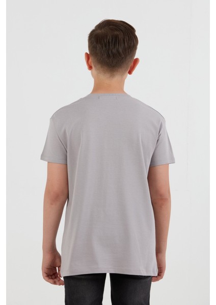 Dear Future Yazı Baskılı Erkek Çocuk Tişört indirimleri