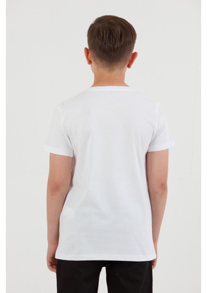 %100 Pamuk Baskılı Erkek Çocuk Tişört fırsatları