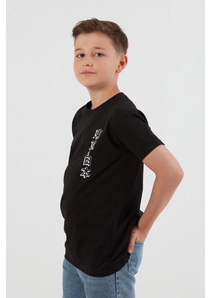 %100 Pamuk Baskılı Erkek Çocuk Tişört fırsatları