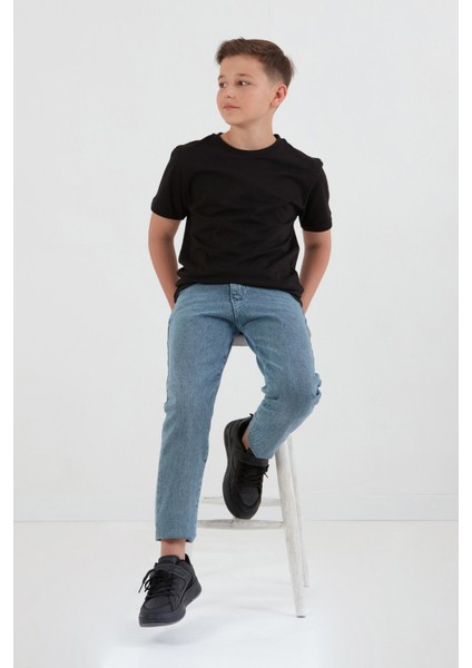 %100 Pamuk Basic Unisex Çocuk Tişört fiyatları