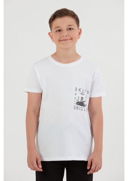 %100 Pamuk Baskılı Erkek Çocuk Tişört fiyatları