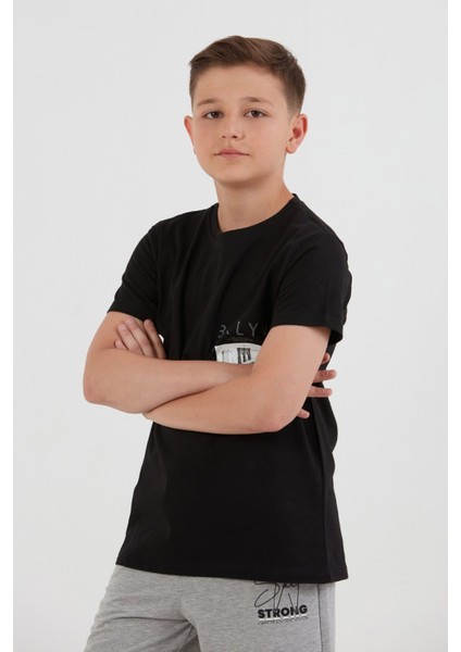 %100 Pamuk Baskılı Erkek Çocuk Tişört fiyatları