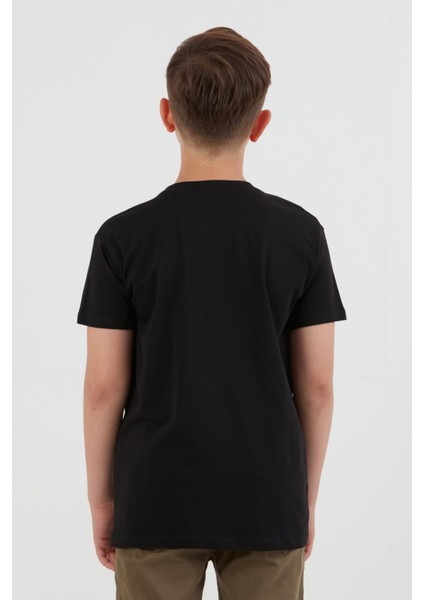 Dear Future Yazı Baskılı Erkek Çocuk Tişört fırsatları