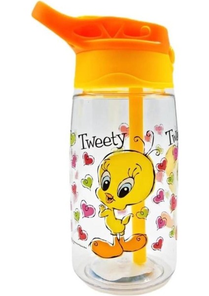 Tweety Figürlü Pipetli Matara 480 ml TP696-53