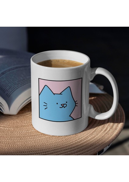 Kupa Bardak - Kedi Desenli Kupa Bardak - Hediyelik Kupa Bardak modelleri