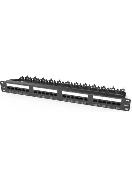 Unıtek Cat6 Utp 24 Port RJ45 Patch Panel (T003A)