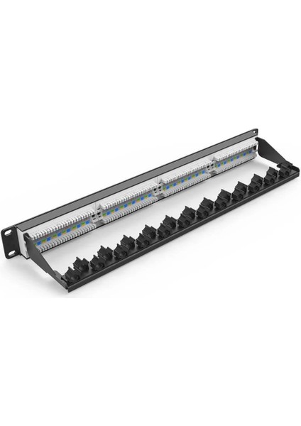 Unıtek Cat6 Utp 24 Port RJ45 Patch Panel (T003A)