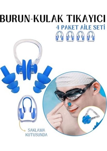 Kulak ve Burun Tıkayıcı Havuz 4 Aile Seti 718562