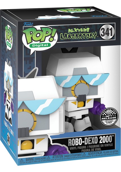 Pop! Digital - Cartoon Network - Dexter's Laboratory - Robo-Dexo 2000 (Legendary) Digital Nft Release #341 fiyatları