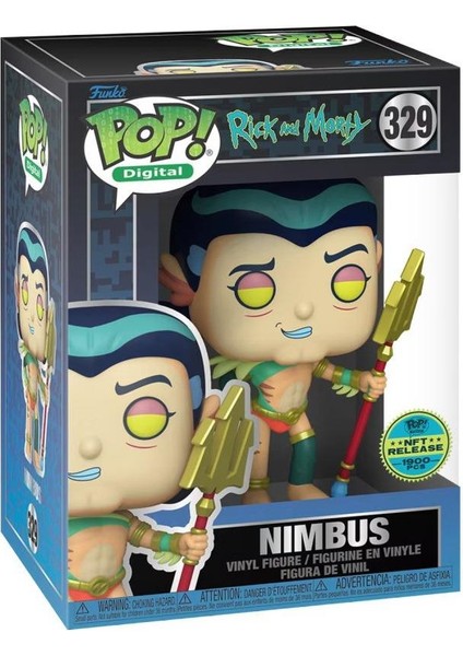 Pop! Digital - Rick And Morty - Nimbus Digital Nft Release #329